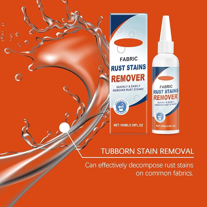 Fabric Rust Remover For Clothes, Strong And Effective Rust Stain Remover For - Image 5