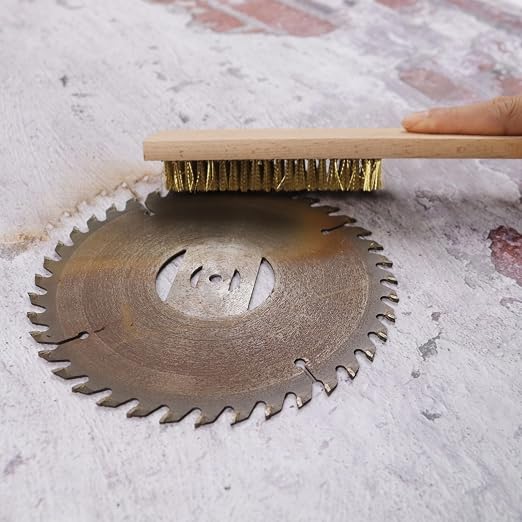 MAXMAN Brass Brush, Soft Brass Bristles Wire Brush - Image 5