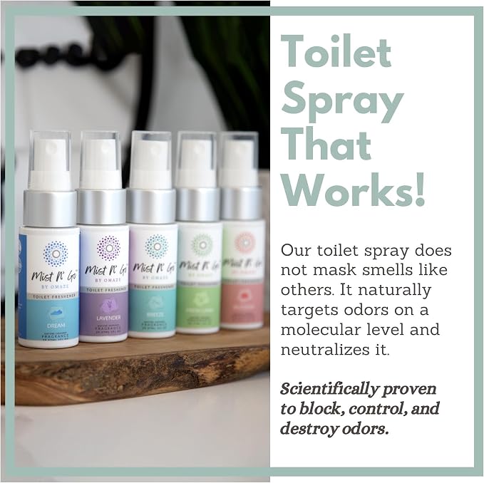 Mist N’ Go by Omaze Travel Bathroom Spray - Image 3