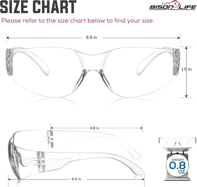 BISON LIFE Safety Glasses - Image 7
