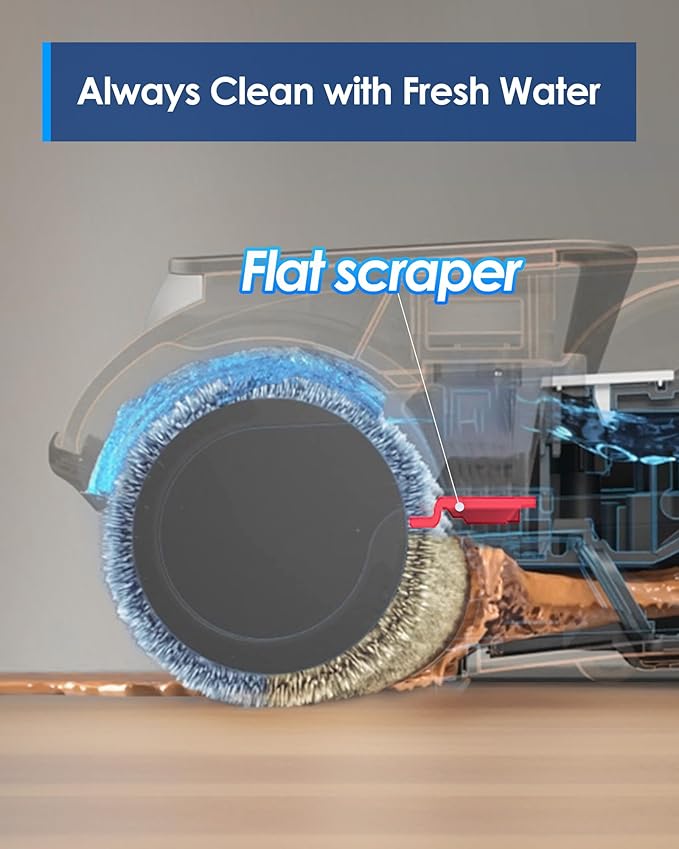 Tineco iFLOOR 5 Breeze Complete Wet Dry Vacuum Cordless Floor Washer, One-Step - Image 3