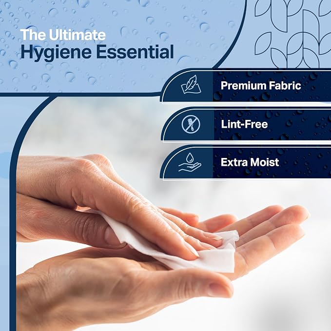 Large Alcohol Wipes 75% Unscented Hand Sanitizing Wipes Alcohol Wipes - Image 4