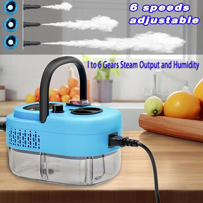 2500W Handheld Steam Cleaner, Portable Car Steamer - Image 3