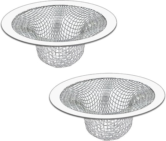 2PCS Tub Drain Hair Catcher by Seatery