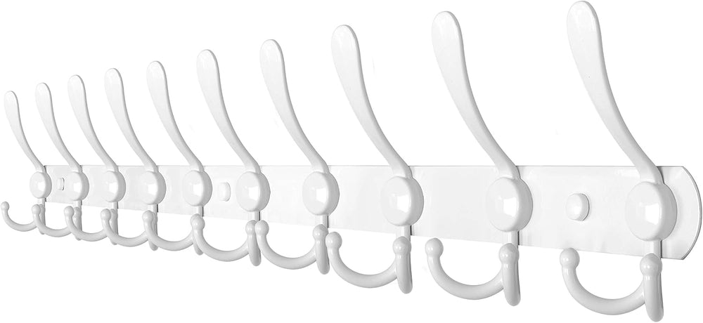 WEBI Coat Rack Wall Mount,37 5/8" Long,10 Hooks,Coat Hooks Wall Mounted,...