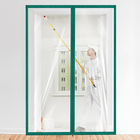 Amylove Zipper 60 x 102 Inch Dust Barrier Kit Construction Door Barrier 5 x 8.5 by Amylove