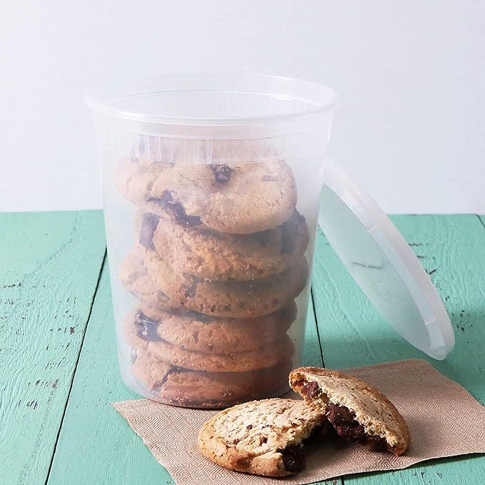 Karat Clear PP Injection Molded Round Deli Containers - Image 6