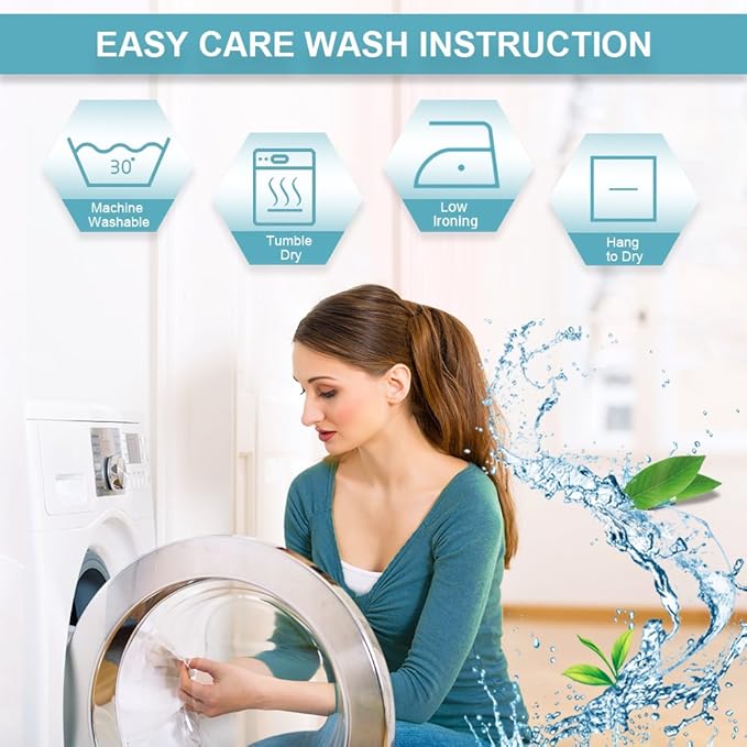 RYB HOME Small Curtains for Kitchen Window - Image 7