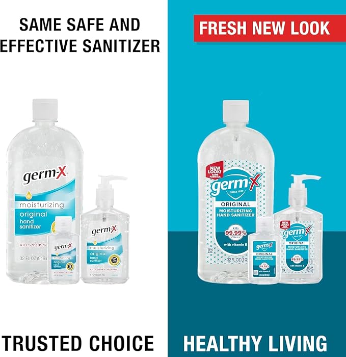 Germ-X Original Hand Sanitizer Gel, Mini Travel Size - Image 2