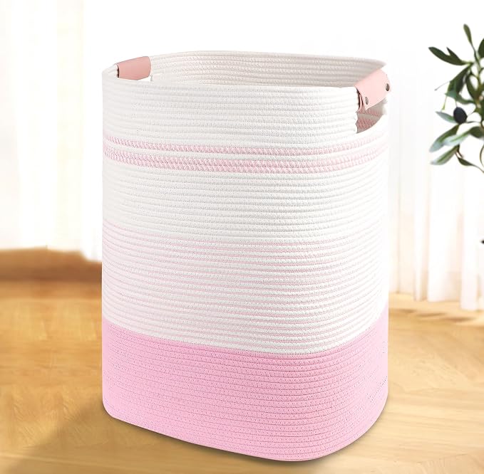 Laundry Basket with Handles by AINUOQI