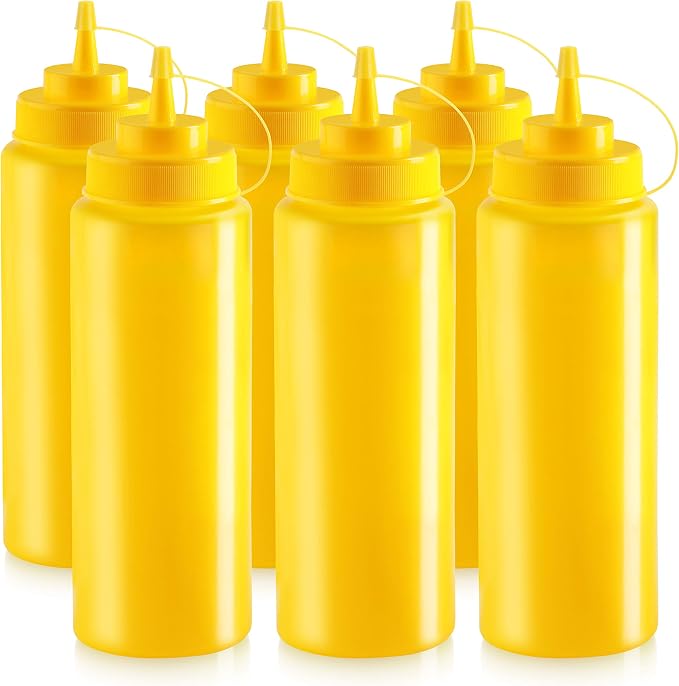 New Star Foodservice 533739 Plastic Squeeze Bottles - Image 2
