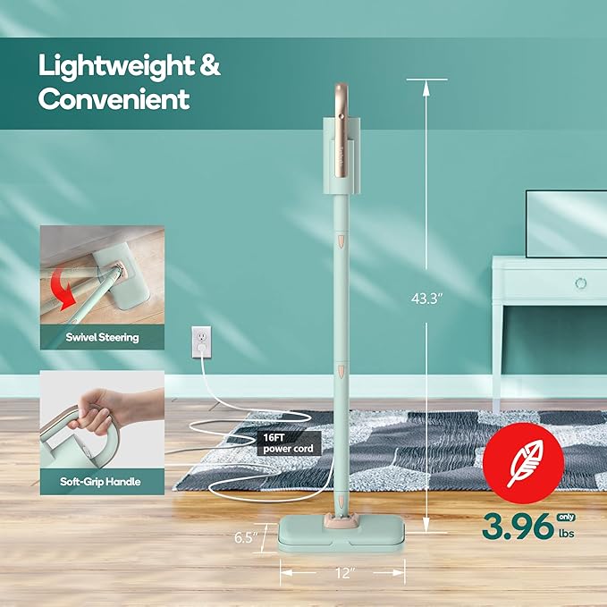 Newbealer Steam Mop & Detachable Handheld Cleaner, 250ml 1200W Powerful Floor - Image 4