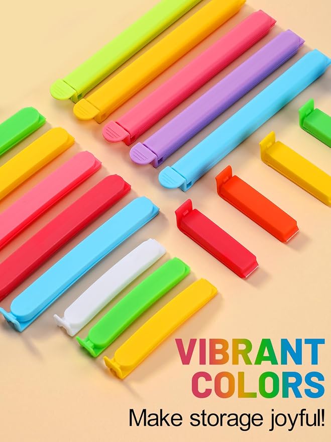 38 PCS Colorful Chip Clips - Image 3