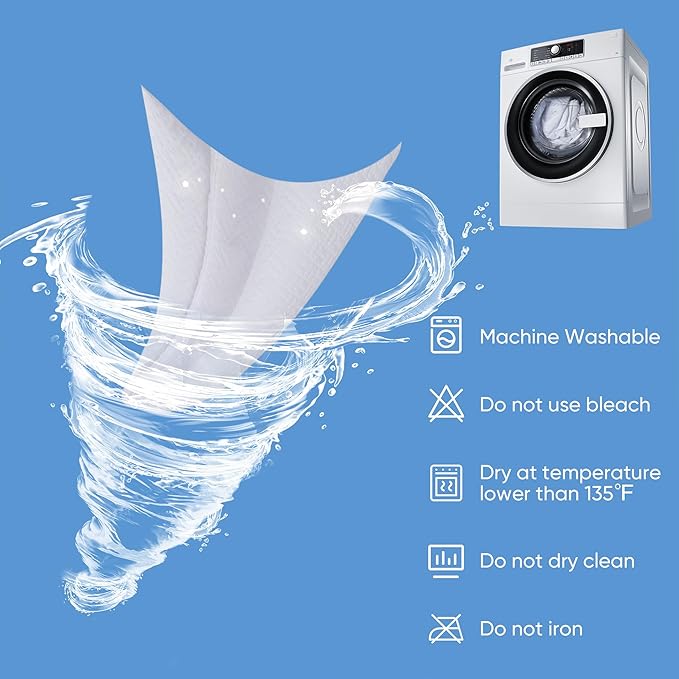 Cooling Waterproof Mattress Protector Queen Size, Mattress Cover 3D Air Fabric - Image 6
