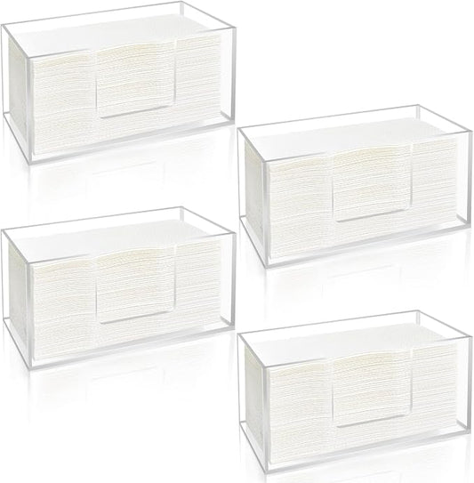 4Pack Acrylic Paper Towel Dispenser, Napkin Holder by Unknown