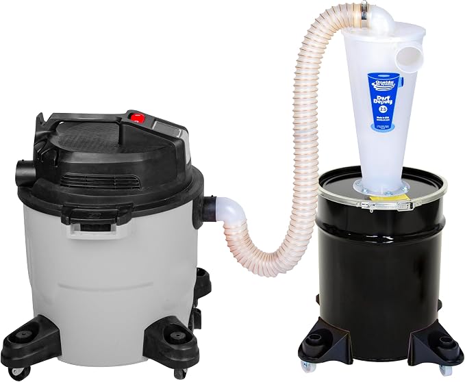 Oneida Air Systems Dust Deputy 2.5 Deluxe Cyclone Separator Kit - Image 4