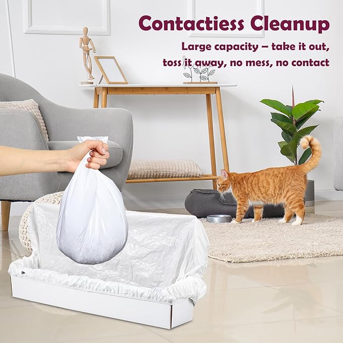Trash Bags for Popur X5 Litter Box – Thickened, Leakproof Design, 7-Day Odor - Image 5