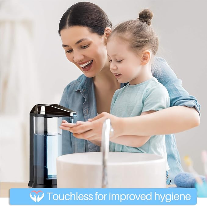 Secura 17oz / 500ml Premium Touchless Battery Operated Electric Automatic Soap - Image 3