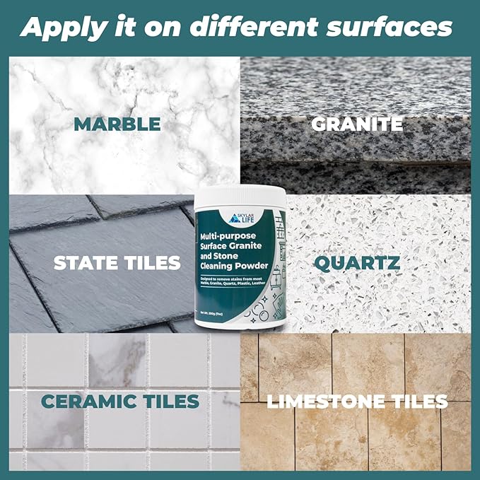 Skylarlife Multi-purpose Surface Stone Cleaning Powder to remove rust stain - Image 5