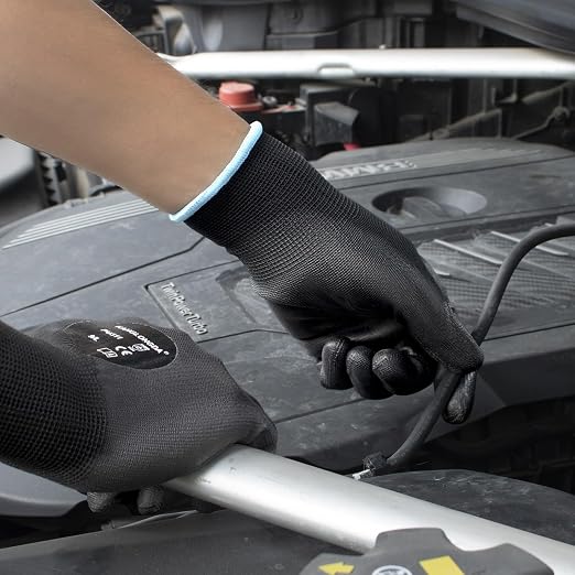 Kebada Safety Work Gloves, 12 Pairs Work Gloves - Image 5