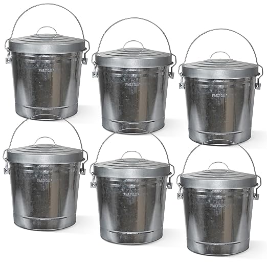 Plexon 6 Gallon Outdoor Trash Can by Plexon