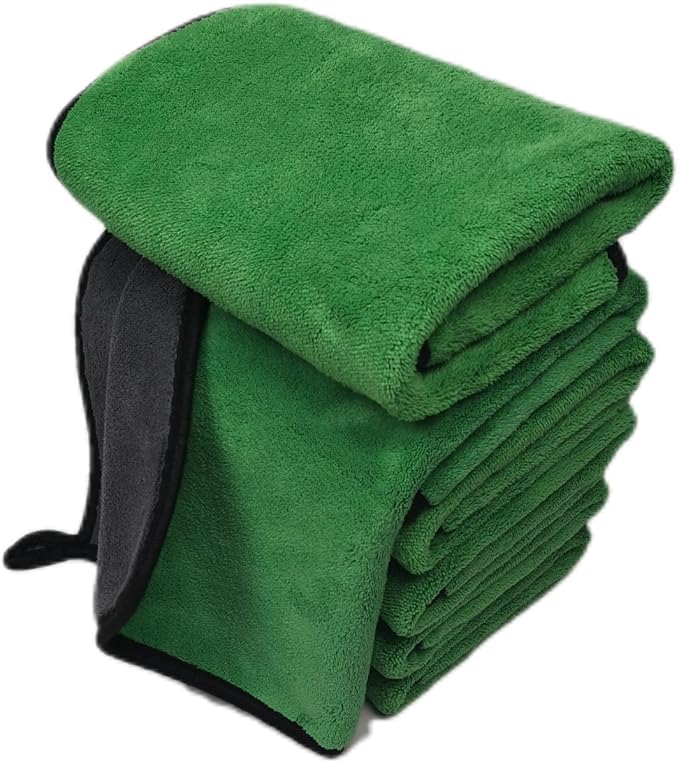 SOFTBATFY Ultrasoft, Thick and Quick Drying Car Microfiber Cleaning Towel by SOFTBATFY