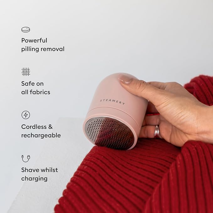 Steamery Fabric Shaver Pilo 2, Removes Lint and Pilling from Clothes and - Image 3