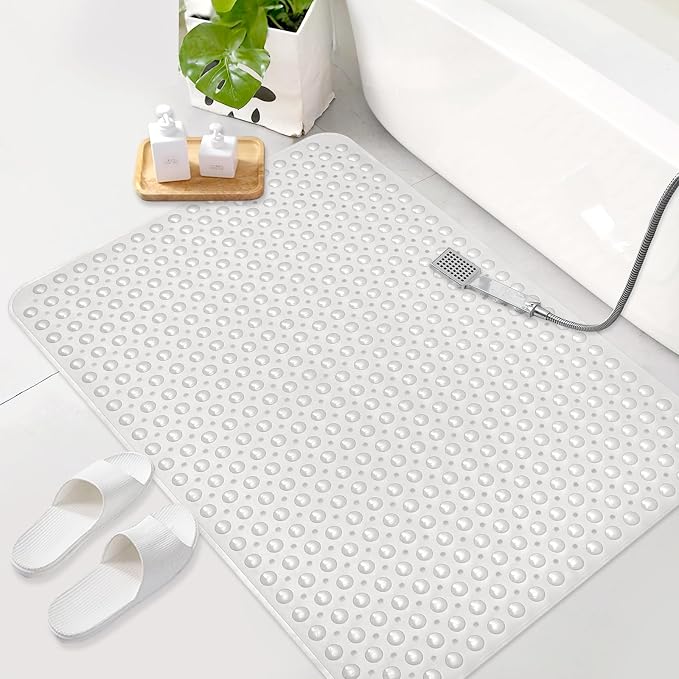 Shower Mat Non Slip: 47.2 x 31.5 Inch Extra Large TPE Shower Mats - Image 7
