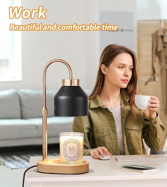 Candle Warmer Lamp with Dimmer and Timer, Home Decor Lamp - Image 9