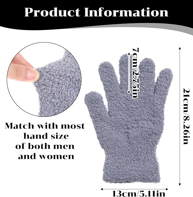 Microfiber Gloves for Plant Dusting - Image 2