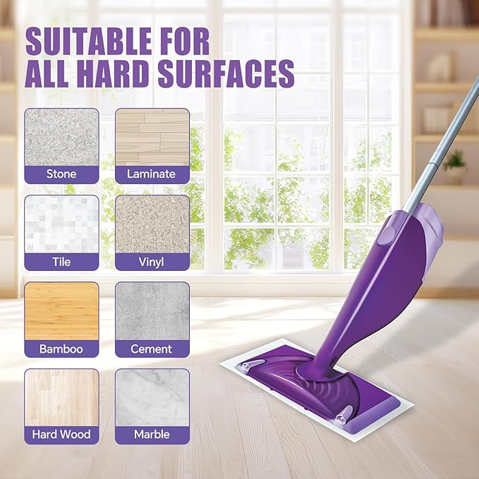 80 Pack Disposable Mop Pad Refills - Image 5