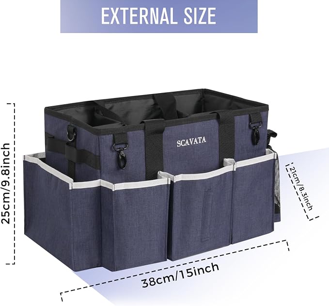 Wearable Caddy Bag, Cleaning Supplies Organizer - Image 5