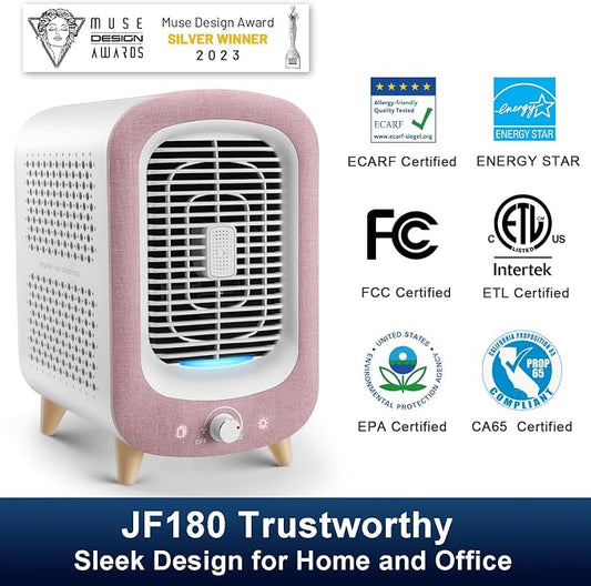 Jafanda Air Purifier for Home Bedroom 780sq ft, HEPA & Activated Carbon - Image 2