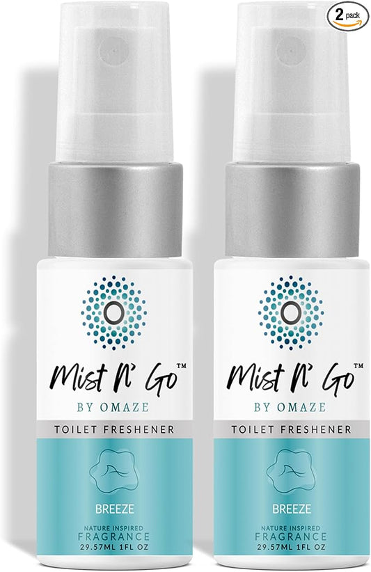 Mist N’ Go by Omaze Travel Bathroom Spray by MISTNGO