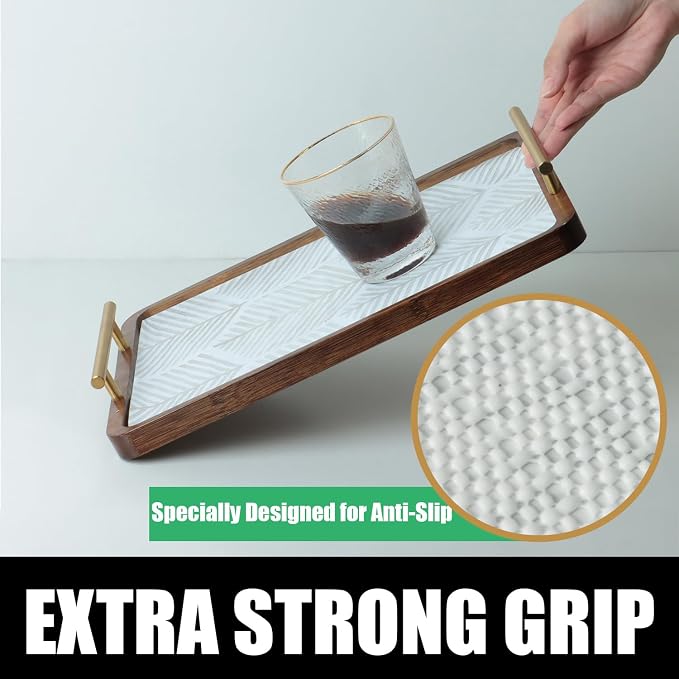 Shelf Liners for Kitchen Cabinets, Non-Adhesive and Strong Non-Slip Waterproof - Image 4