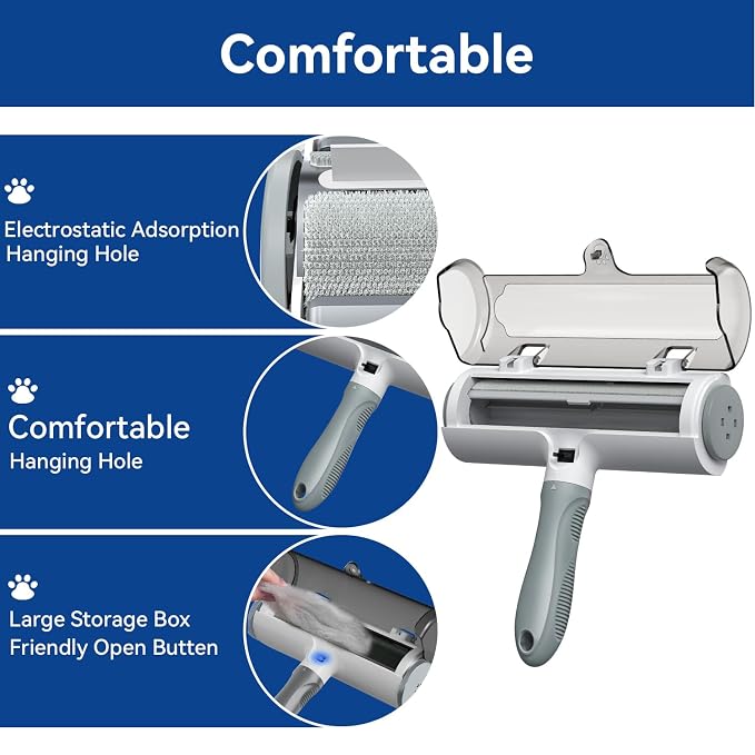 Belife Pet Hair Remover Roller Reusable Lint Roller - Image 5