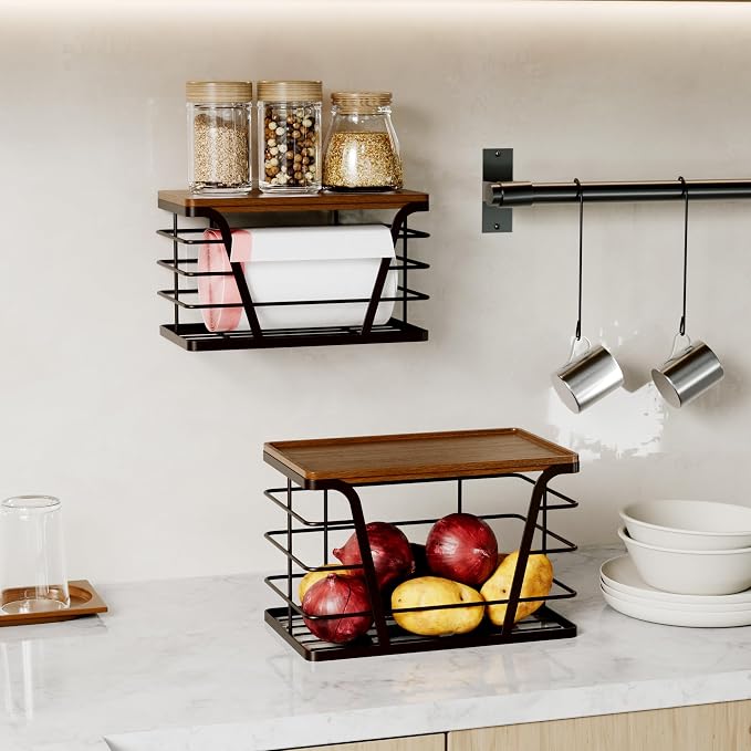 2 Pack Stackable Kitchen Organization, Counter Organizers and Pantry - Image 6