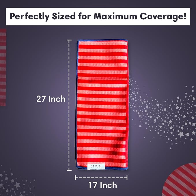 2 Double Sided Microfiber Hand Towels, 17x27 Inches Waffle Design Kitchen - Image 4