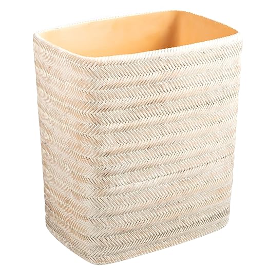 Polytree Bathroom Trash Can 1.8 Gallon Small Kitchen Garbage Can, Decor by Polytree