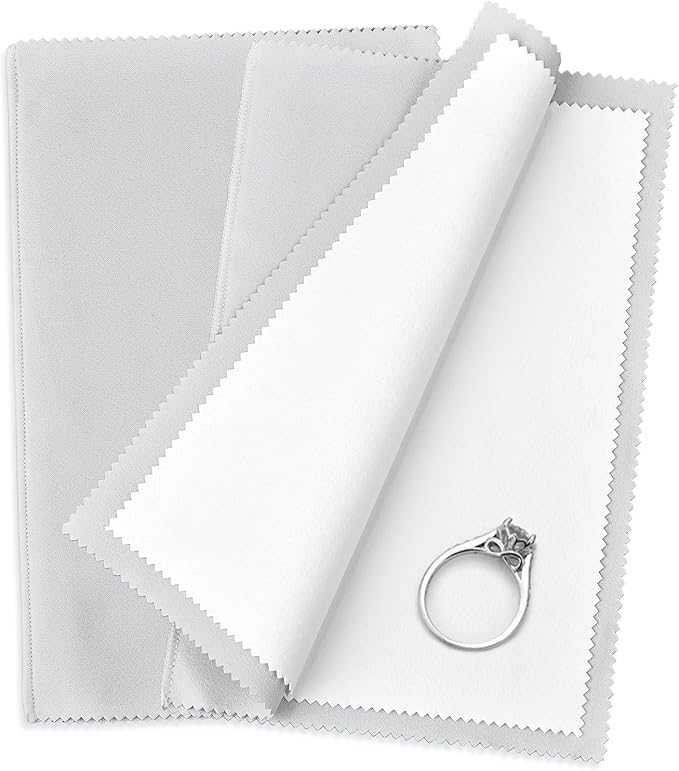 SEVENWELL Silver Polishing Cloth, Jewelry Cleaner Cloth by SEVENWELL