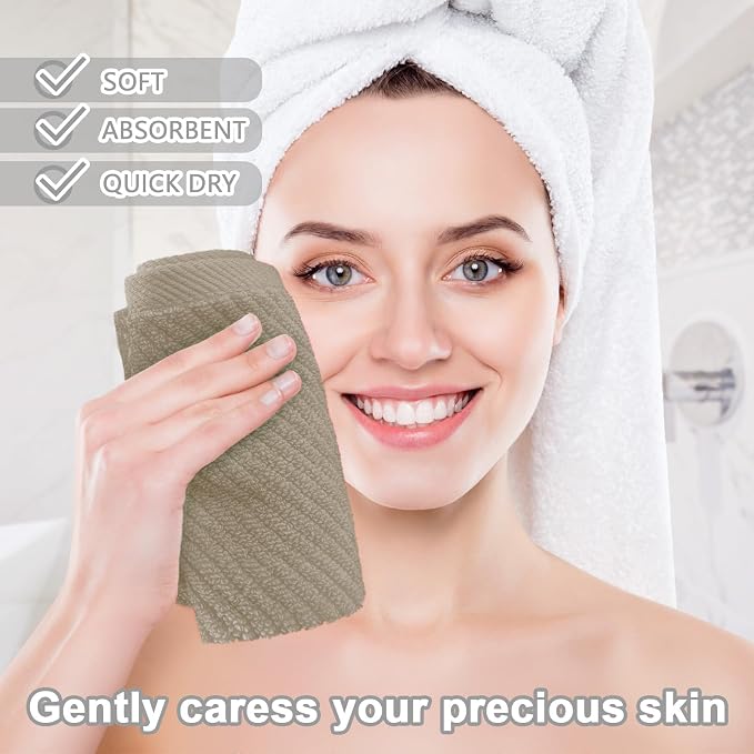 VOOVA & MOVAS Beige Face Cloths, - Image 4