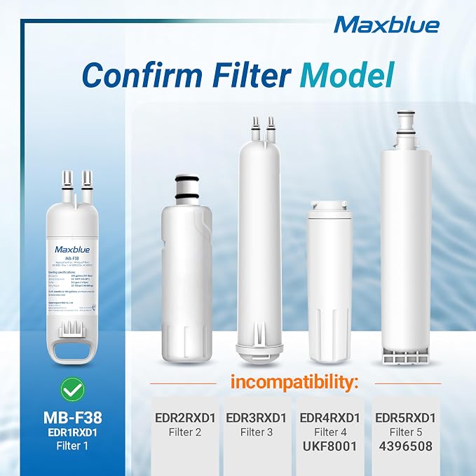 Maxblue MB-F38 Replacement for W10295370A, Everydrop® Filter 1, Kenmore® 46-9081 - Image 3