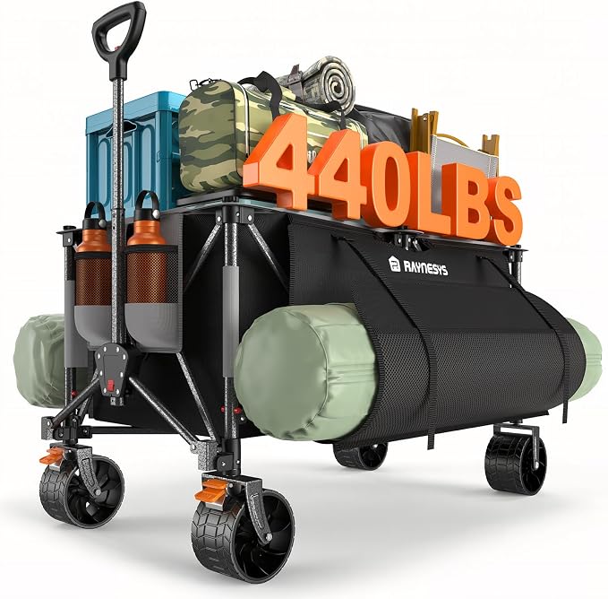 300L Collapsible Wagons Cart by Raynesys