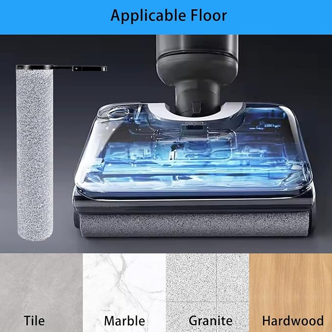 Soft Roller Brush for roboRock F25, F25ACECombo, F25 Combo, Cordless Wet Dry - Image 4