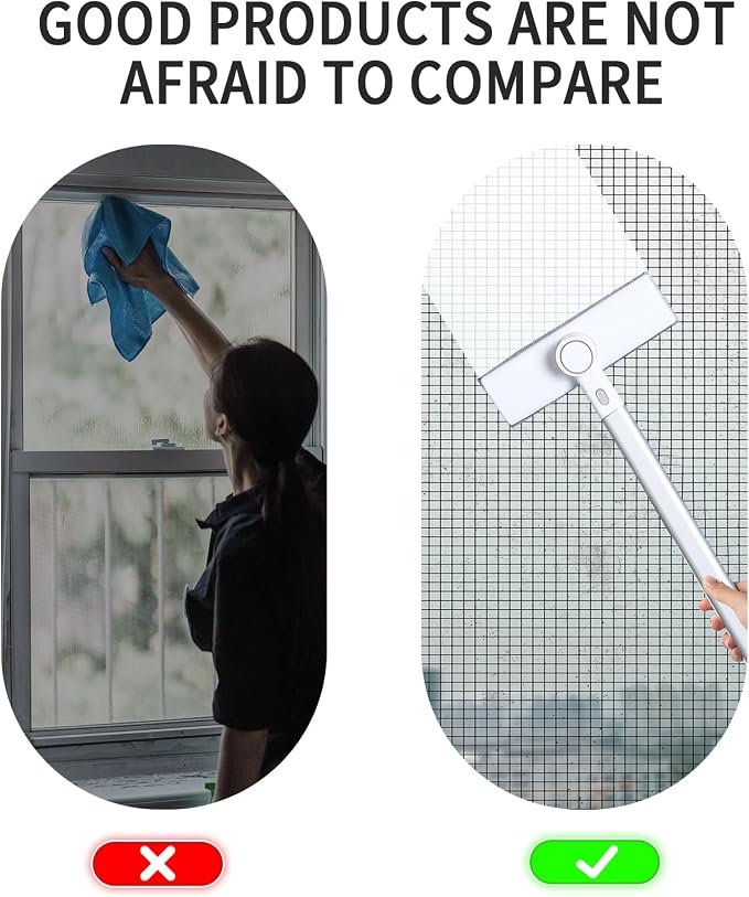 Window Screen Cleaner 2 in 1，mesh Screen Cleaner Brush Washing - Image 4