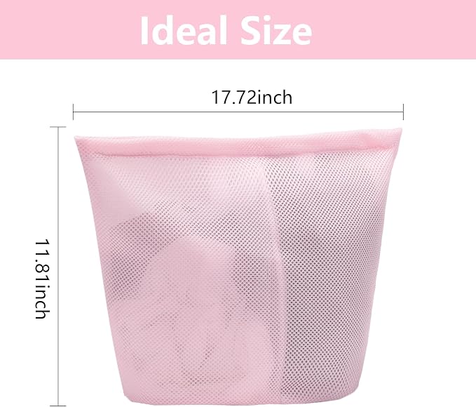 2 Pcs laundry bag with handles mesh laundry bags washing machine laundry totes - Image 2