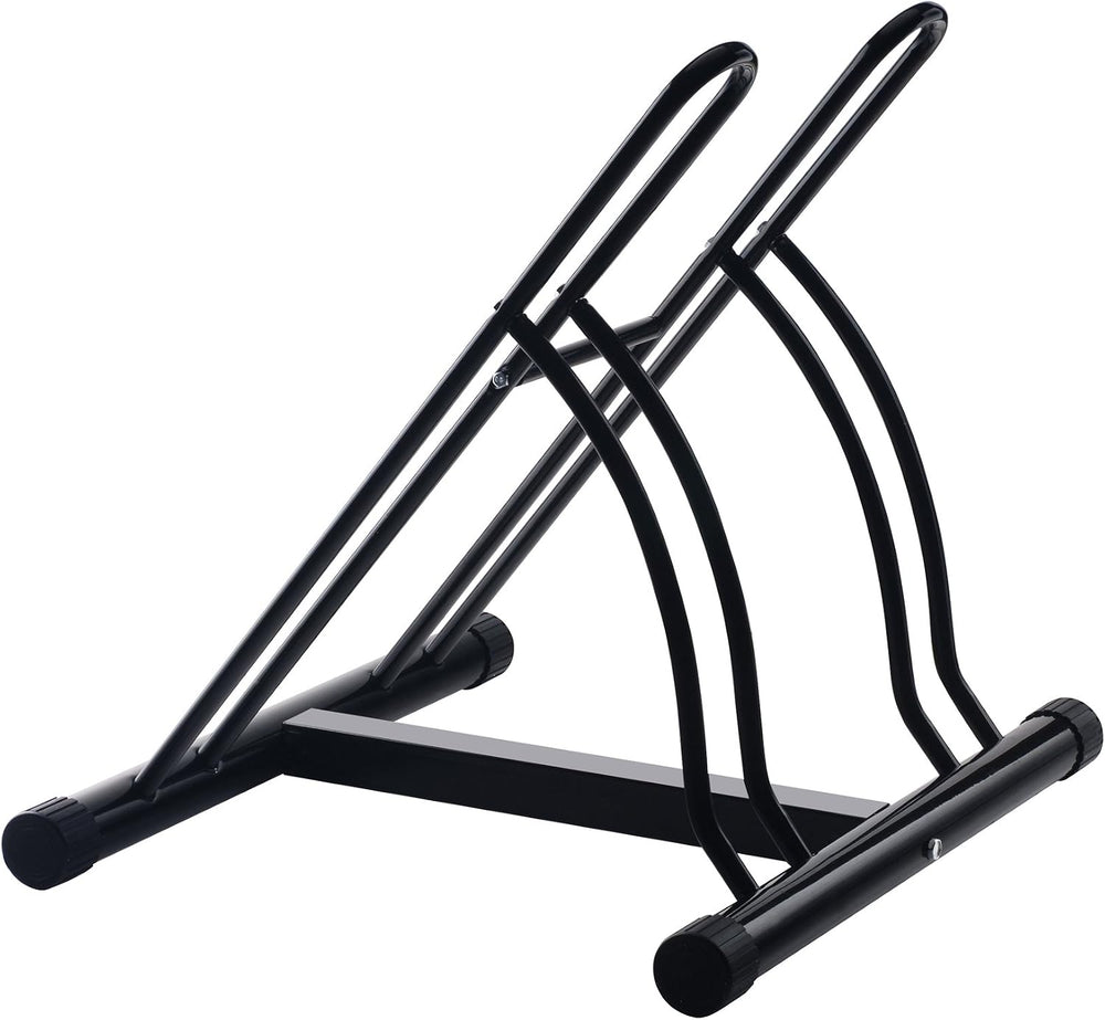 Bike Rack – Dual Bicycle Stand for Mountain, Road, or Kid’s Bikes – Indoor or...