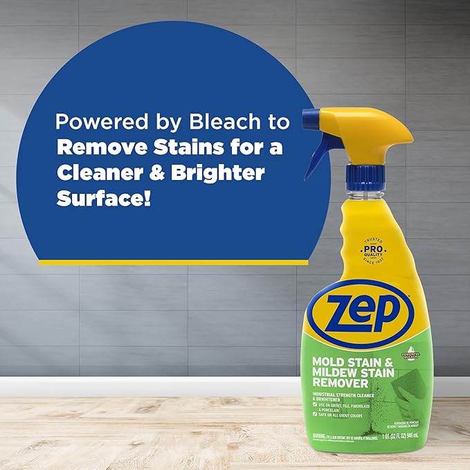 Zep Mold Stain and Mildew Stain Remover - 32 oz - ZUMILDEW32 - Experience the - Image 7