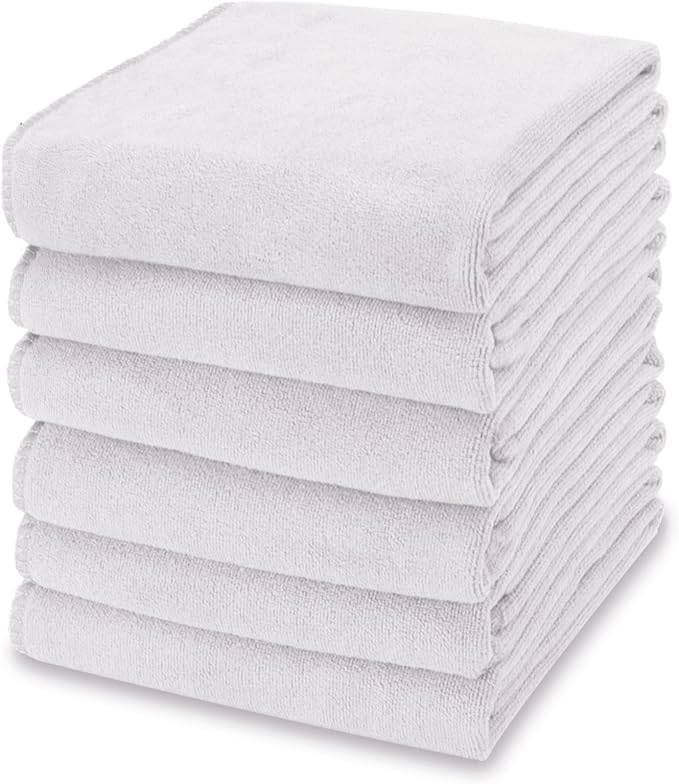 kimteny 13x28 Inches Kitchen Cloth Dish Towels, 400 GSM Premium Dishcloths by kimteny