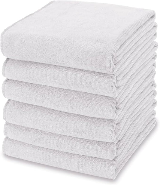 kimteny 13x28 Inches Kitchen Cloth Dish Towels, 400 GSM Premium Dishcloths by kimteny